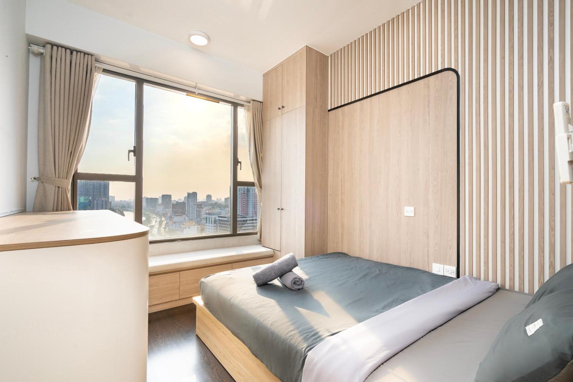 Double E Saigon Apartment In Rivergate Building Хошимин Экстерьер фото