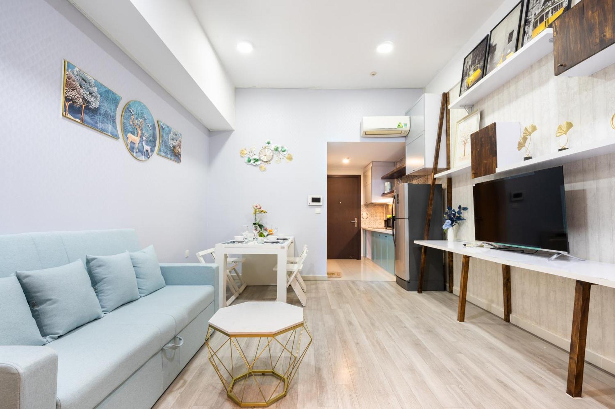 Double E Saigon Apartment In Rivergate Building Хошимин Экстерьер фото