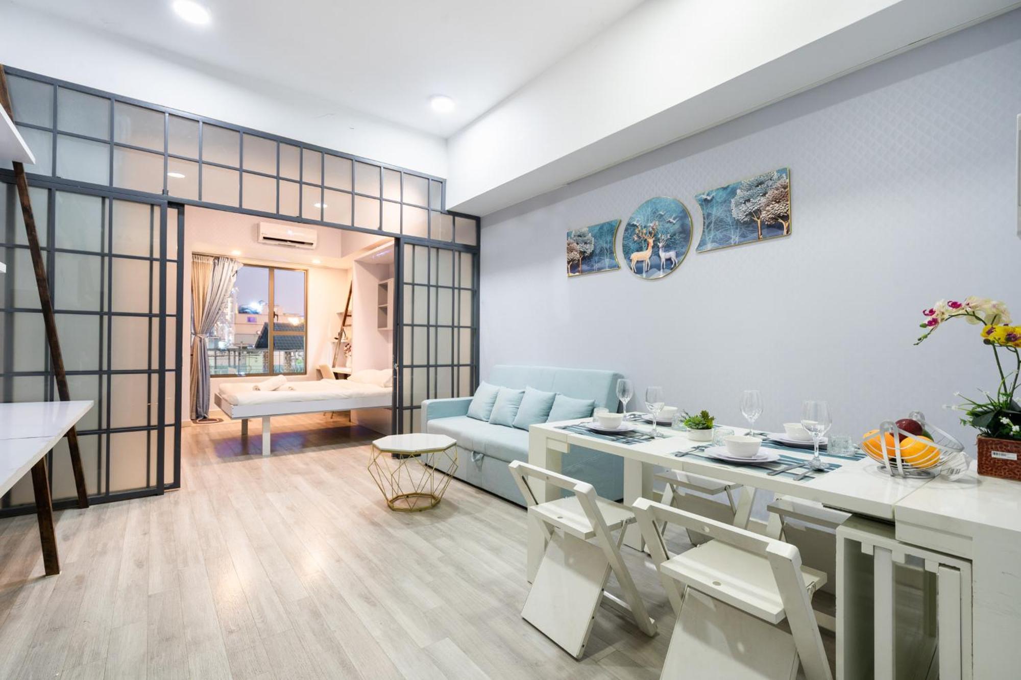 Double E Saigon Apartment In Rivergate Building Хошимин Экстерьер фото